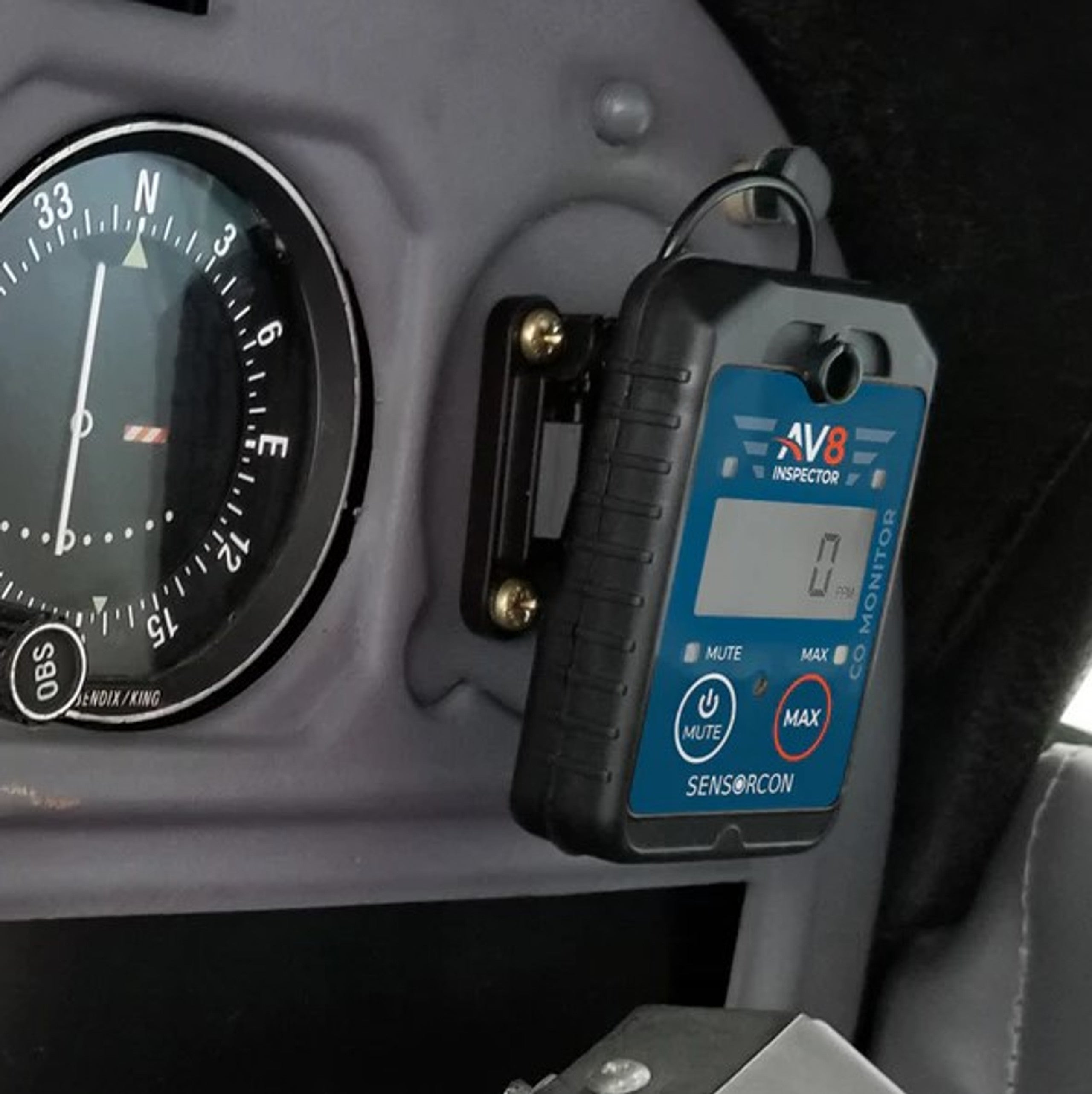 AV8 INSPECTOR Carbon Monoxide Monitor for Aviation AV8-CO-01